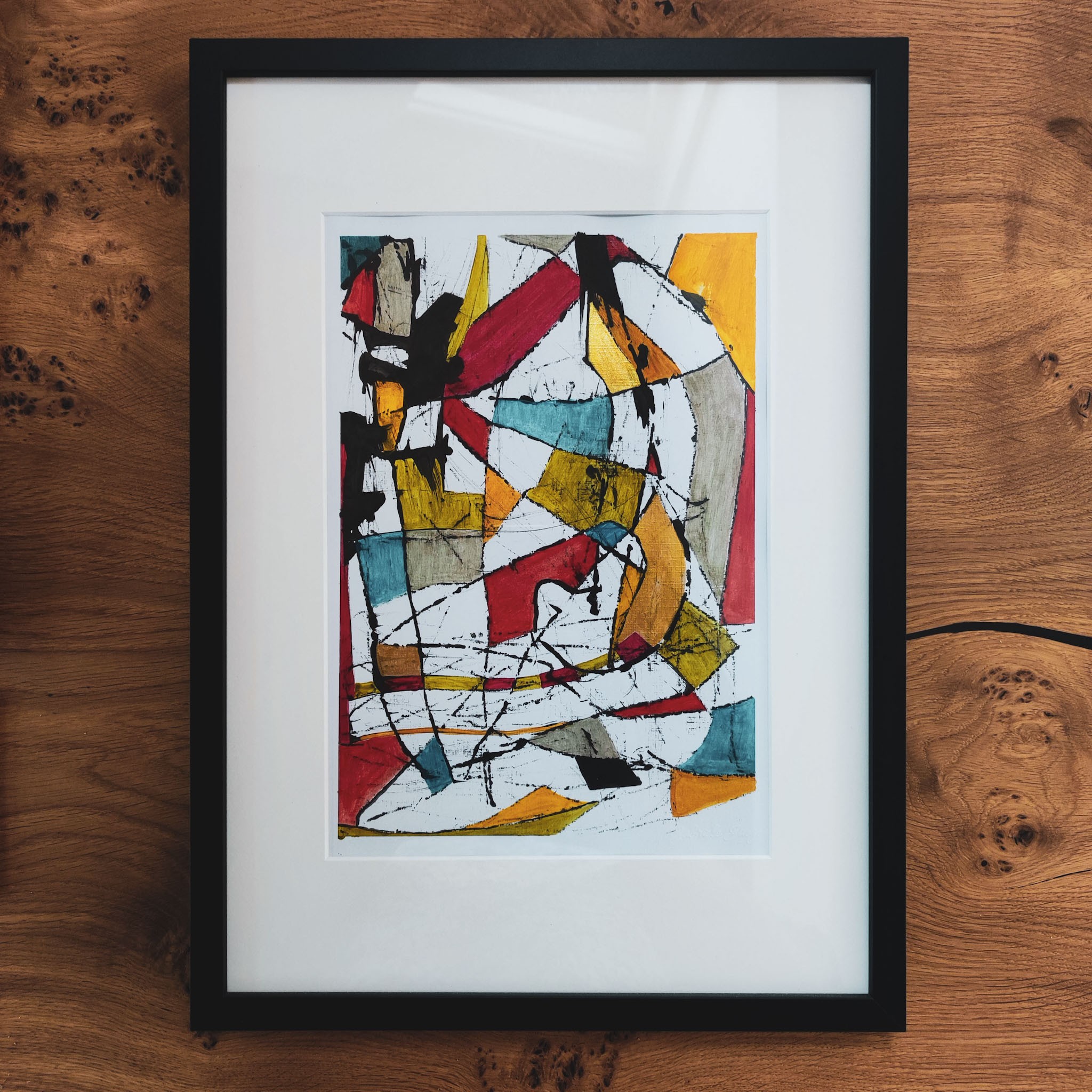 Malen wie Pollock